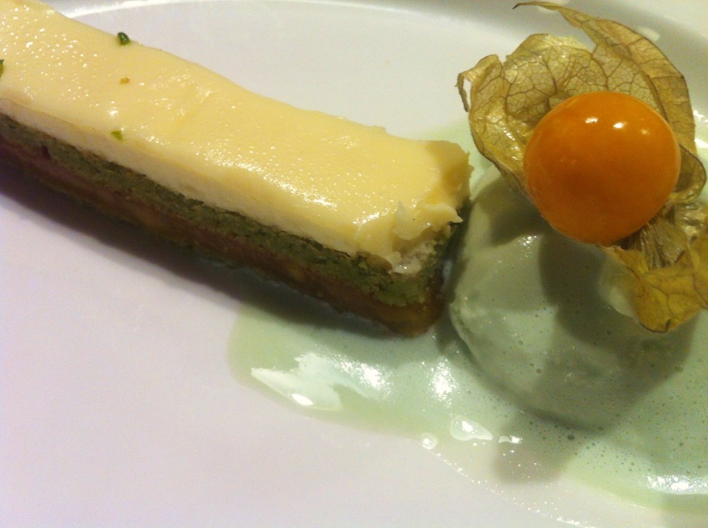 Finger con Helado de Wasabi