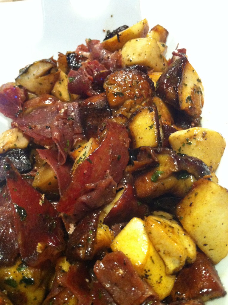 Boletus con Jamón Joselito