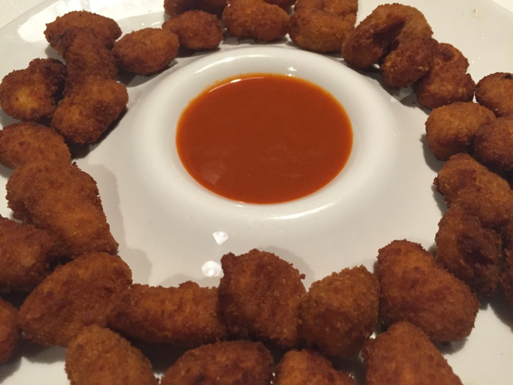 Palomitas de pollo picantes