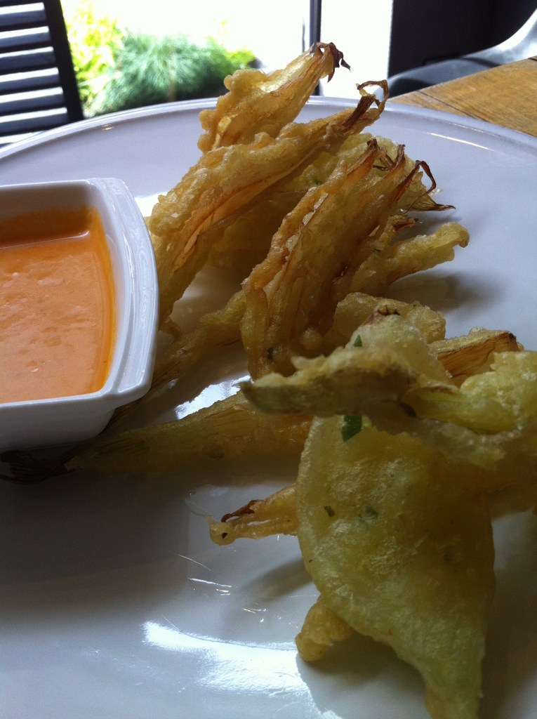 Cebolletas Tiernísimas en una Sutil Gabardina Adobada