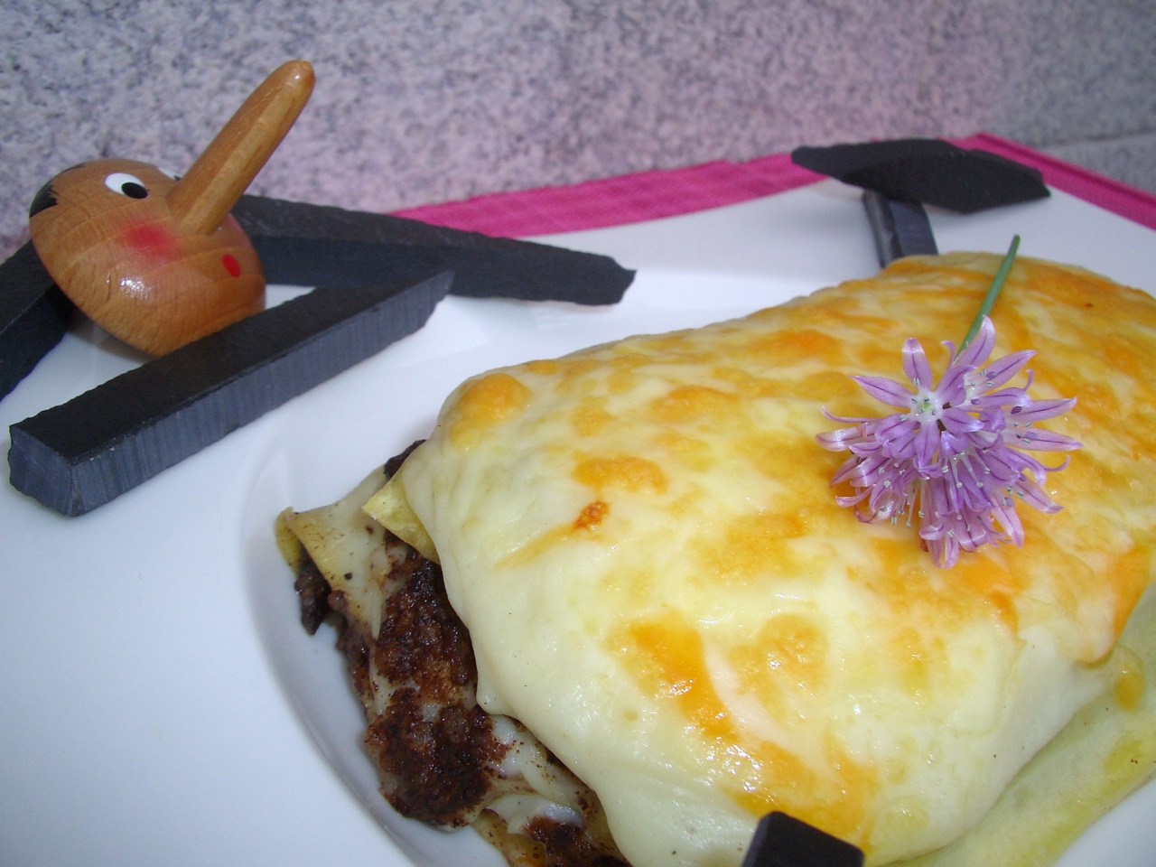 Lasaña de Morcilla de Burgos – Rice blood sausage&nbsp;lasagna