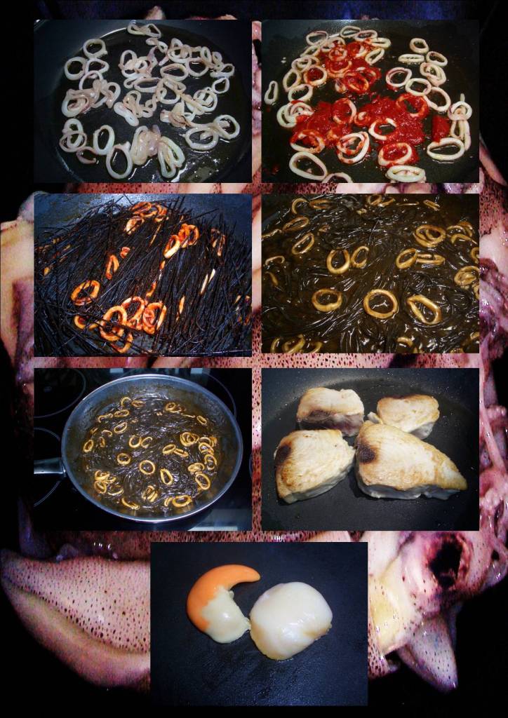 Espaguetti con Chipirones