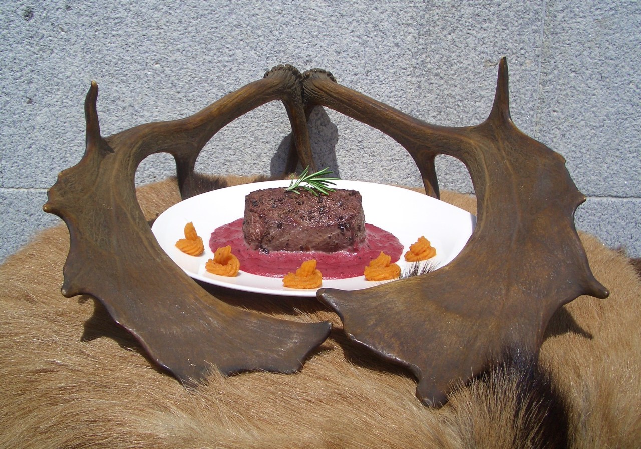 Ciervo con Salsa de Cerezas – Venison with Cherry&nbsp;Sauce