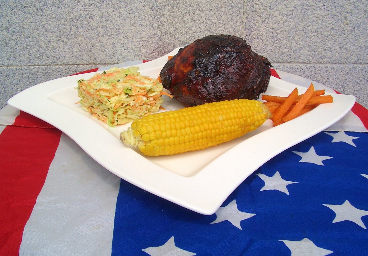 Babilla de Cerdo American Style – Pork Stifle 4th of July Style