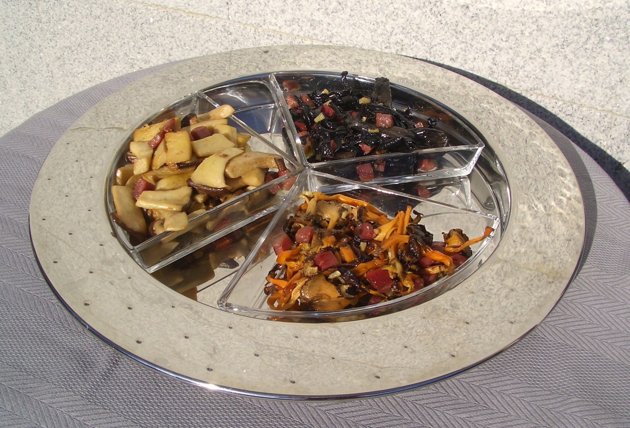 Setas Salteadas con Jamón Ibérico- Sauteed Mushrooms with Iberic&nbsp;Ham