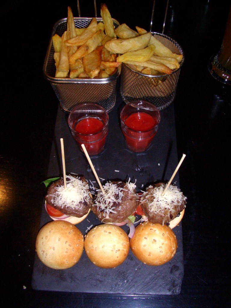 Mini hamburguesa de buey 70grs