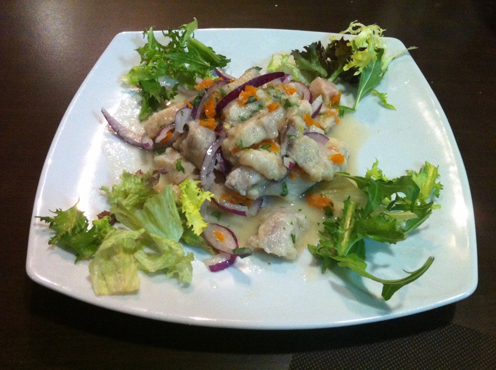 Ceviche de mero