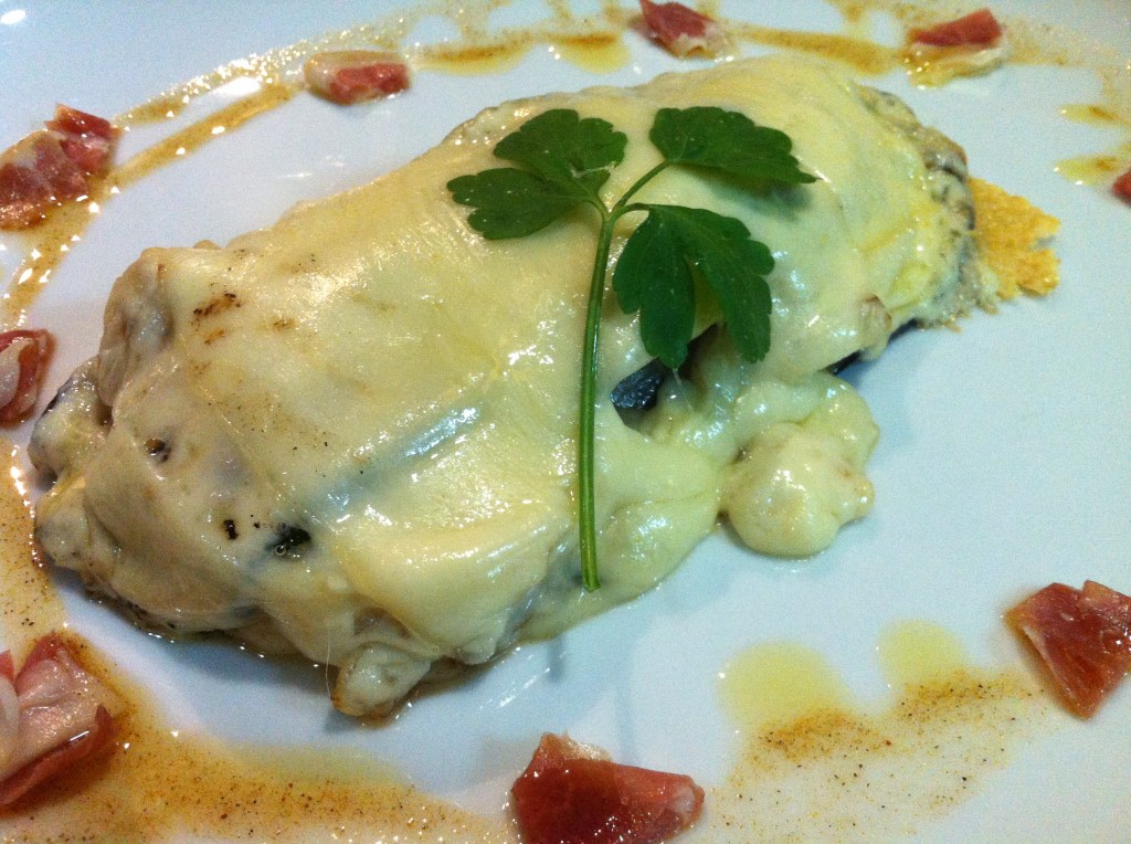 Milhojas de verduras El Ático