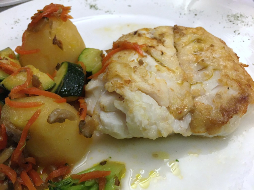 Merluza a la plancha