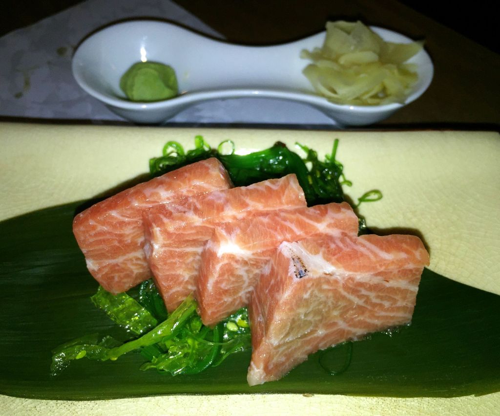 Sashimi de toro (ventresca)