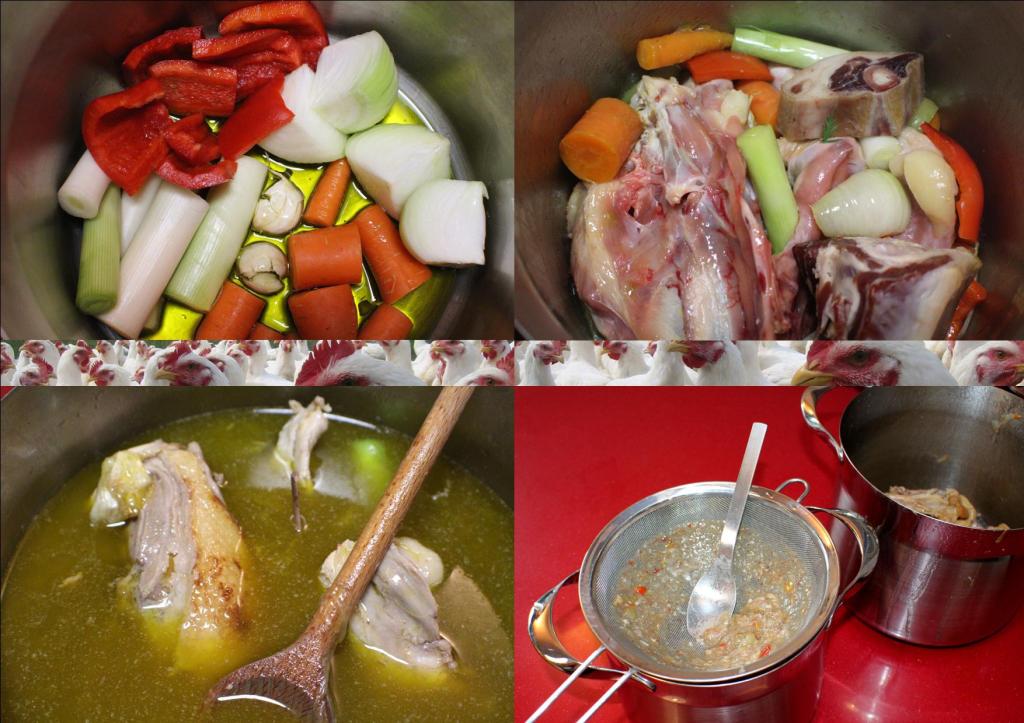 Caldo de pollo