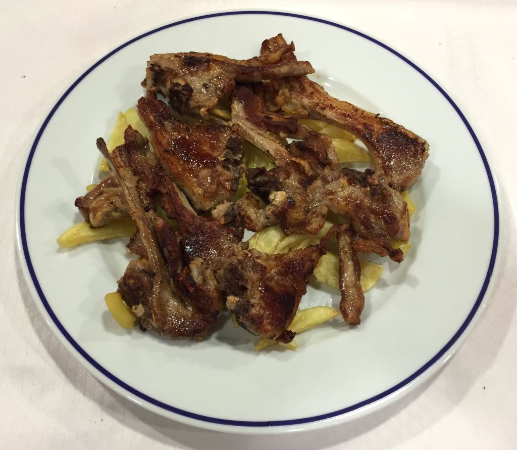 Chuletillas de lechazo