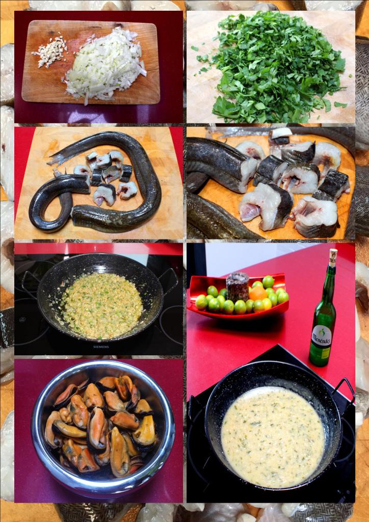 Anguila y Mejillones