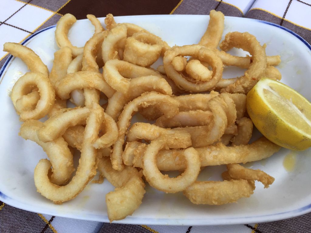 calamares de potera