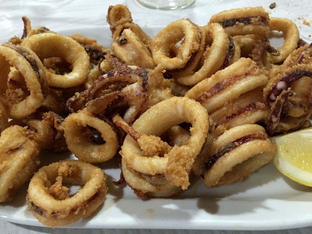 Calamares fritos