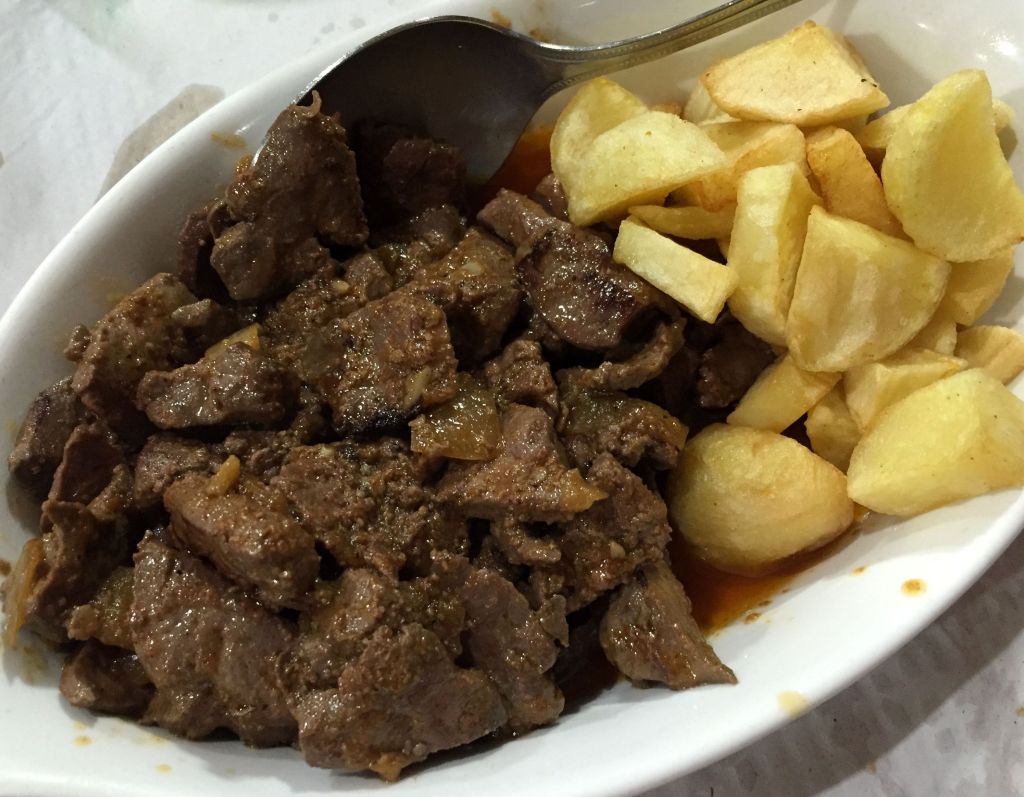 Hígado encebollado