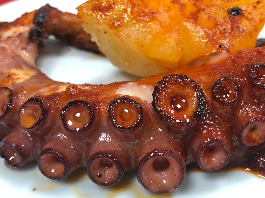 pulpo a la brasa
