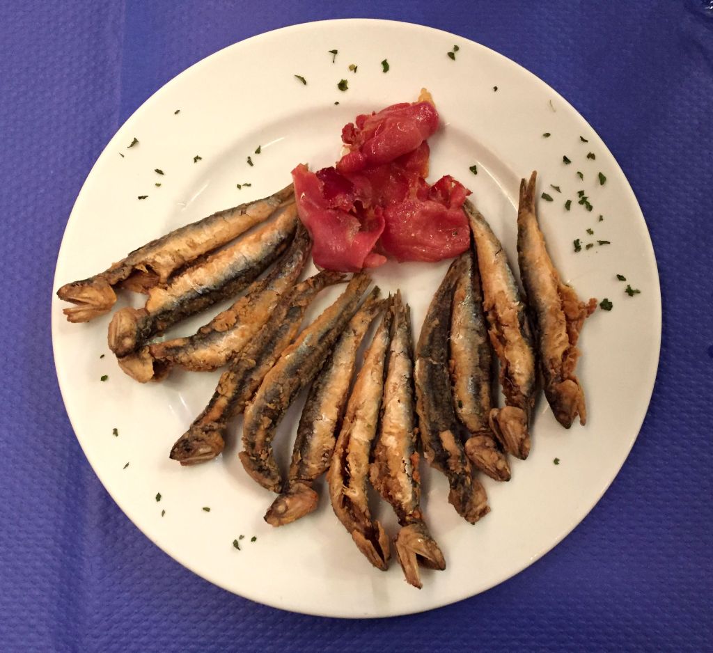 Parrochas con jamón