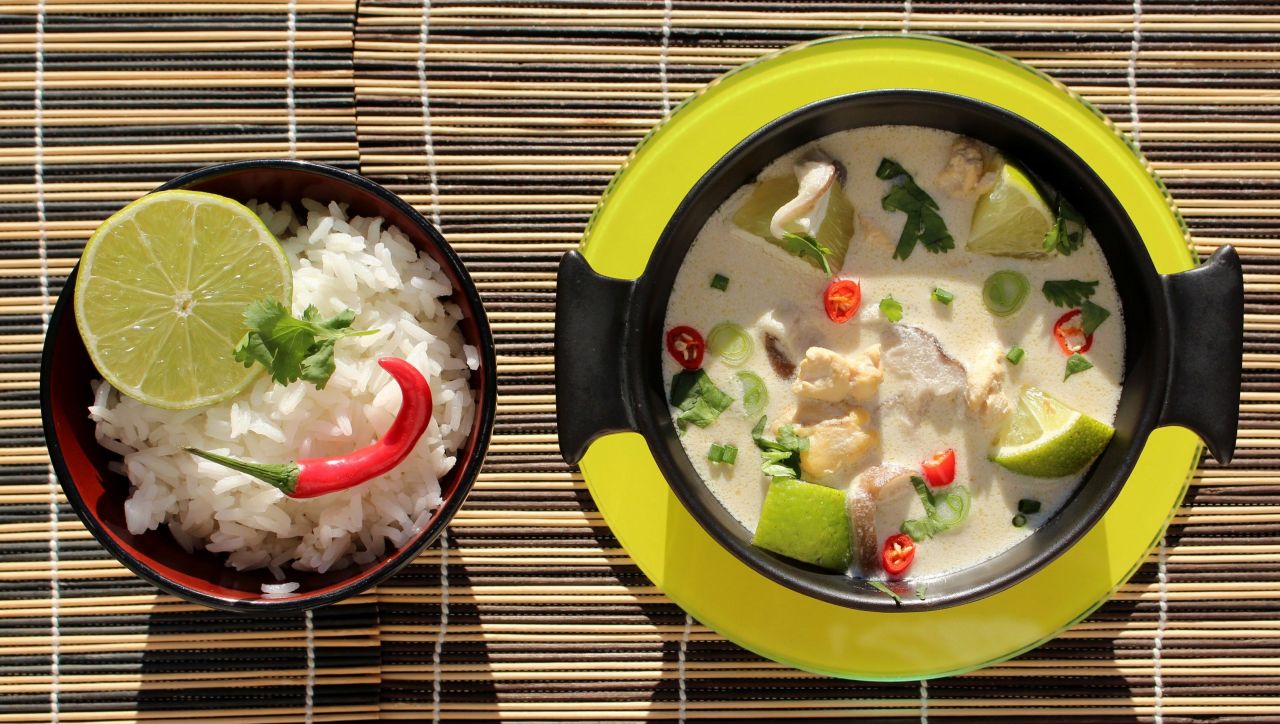 Tom Khing Gai – Sopa de Jengibre y&nbsp;Pollo