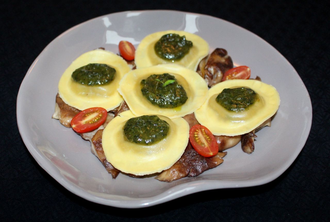 Lunette con Pesto y&nbsp;Shiitake