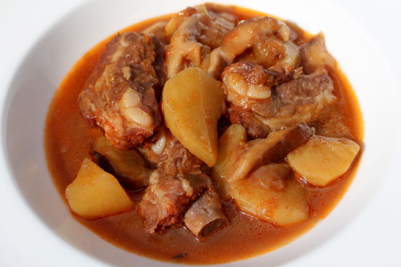 Guiso Chipotle de Costilla, Shiitake y&nbsp;Patata