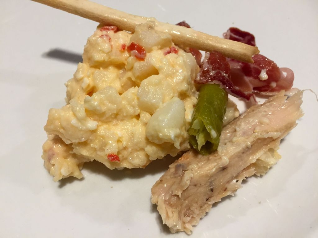 Ensaladilla de gamba blanca