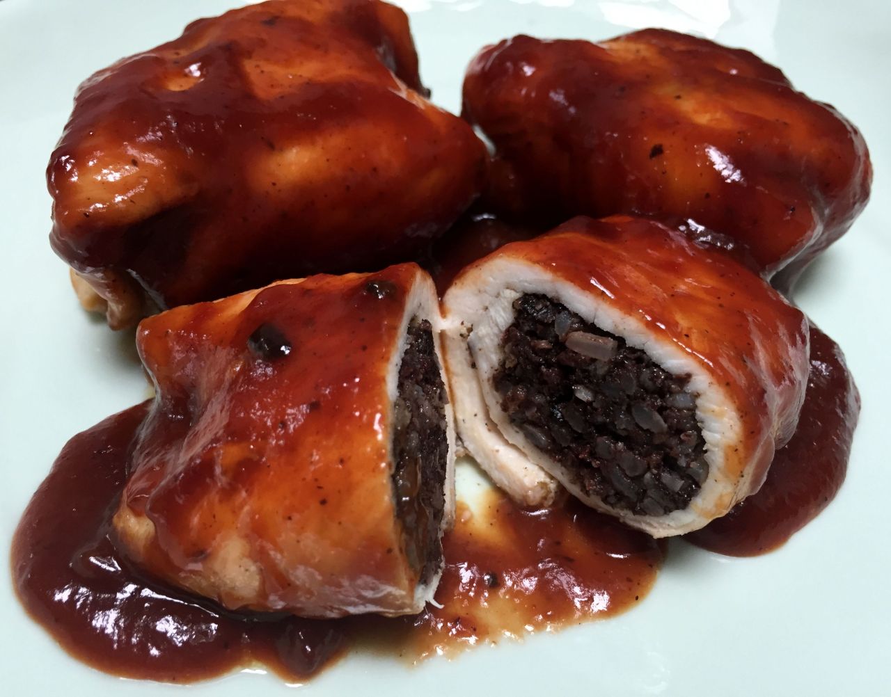 Pechugas de Pollo Rellenas de Morcilla de&nbsp;Burgos