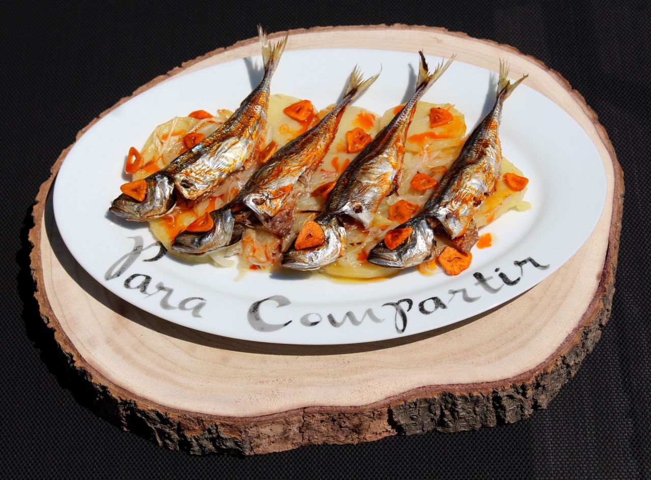 Chicharros al Horno a la&nbsp;Gallega