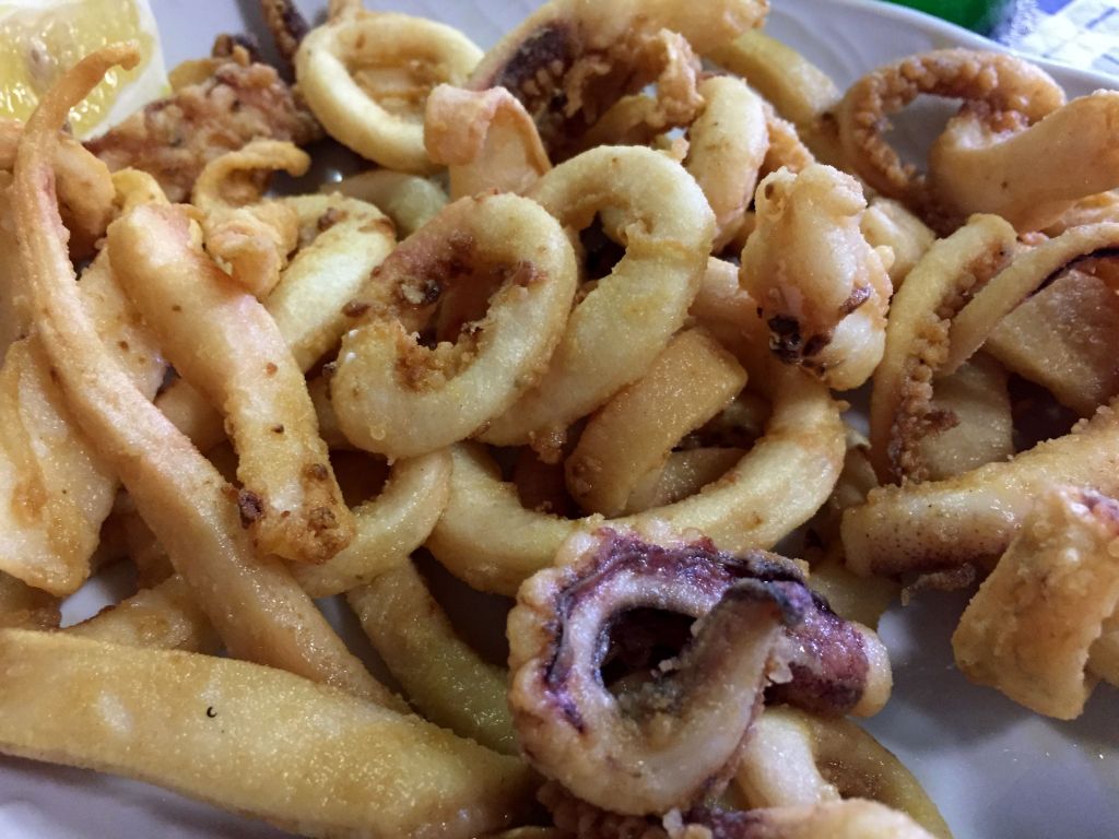 calamares de potera