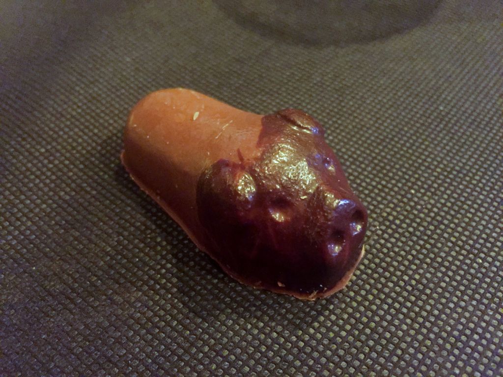 Bombon de carrillera de gochu asturcelta