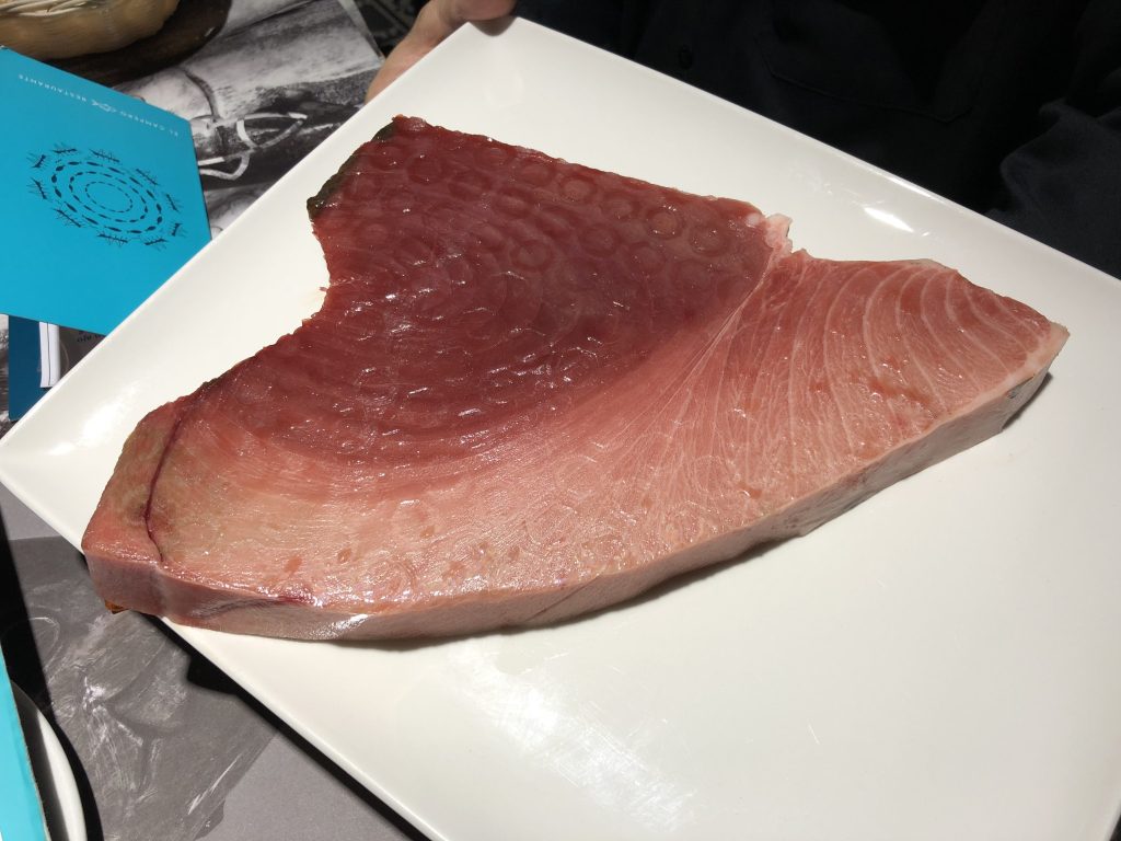 chuletón de atún rojo