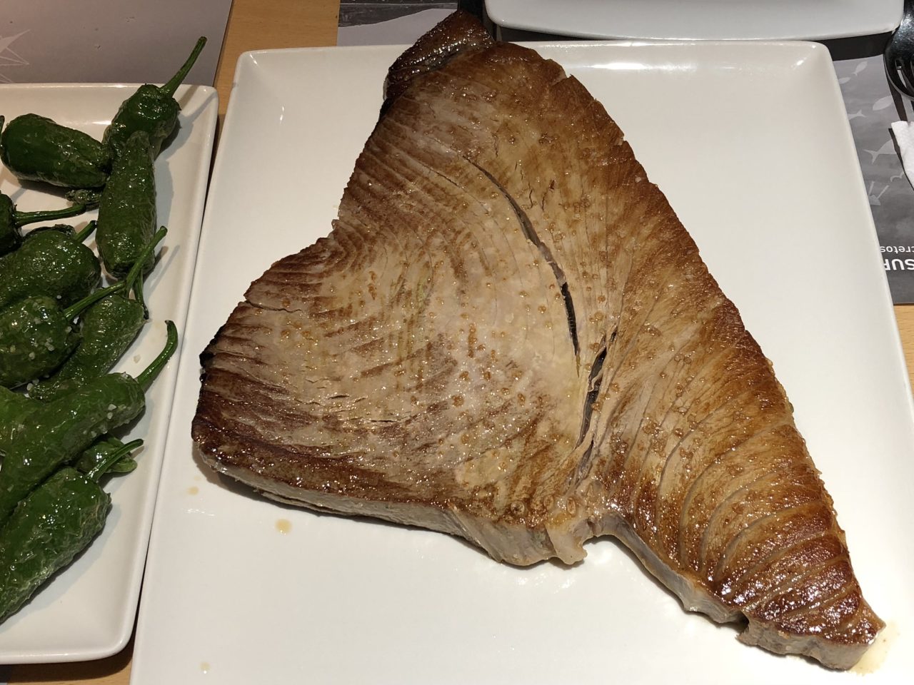 chuletón de atún rojo