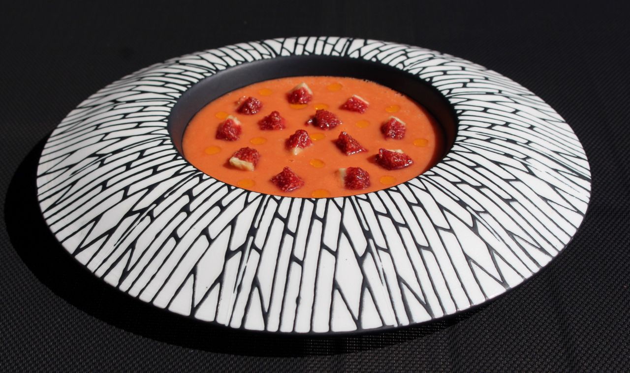 Gazpacho de higos