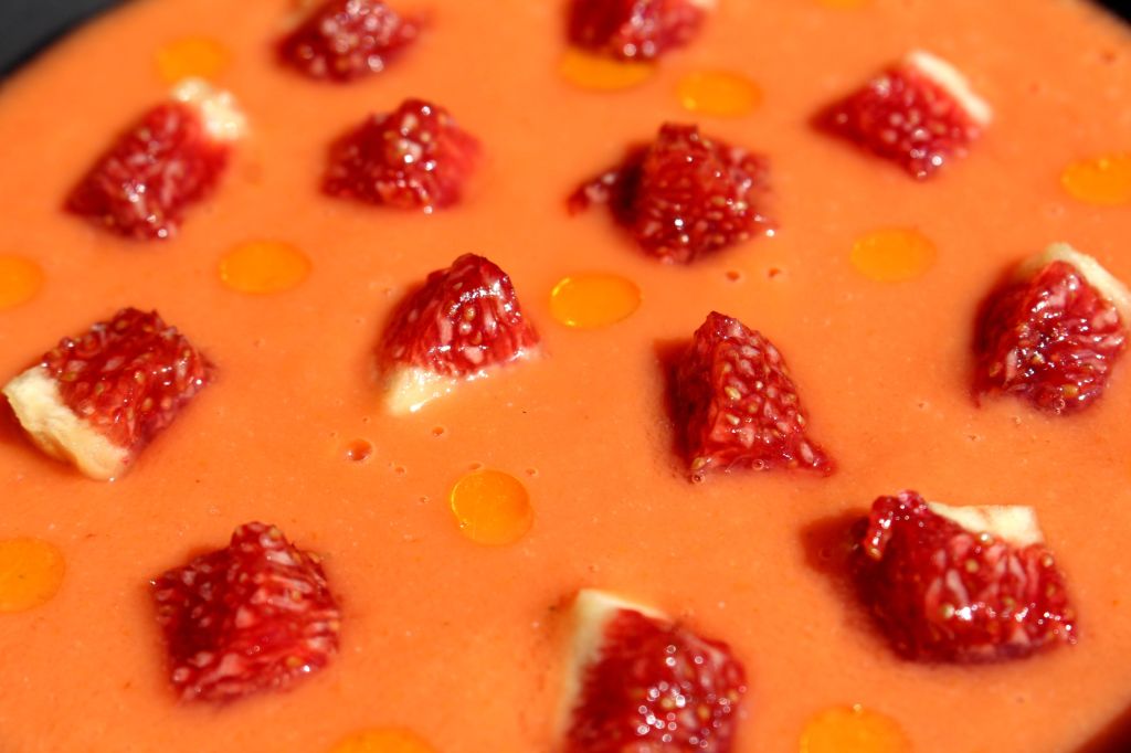 gazpacho de higos