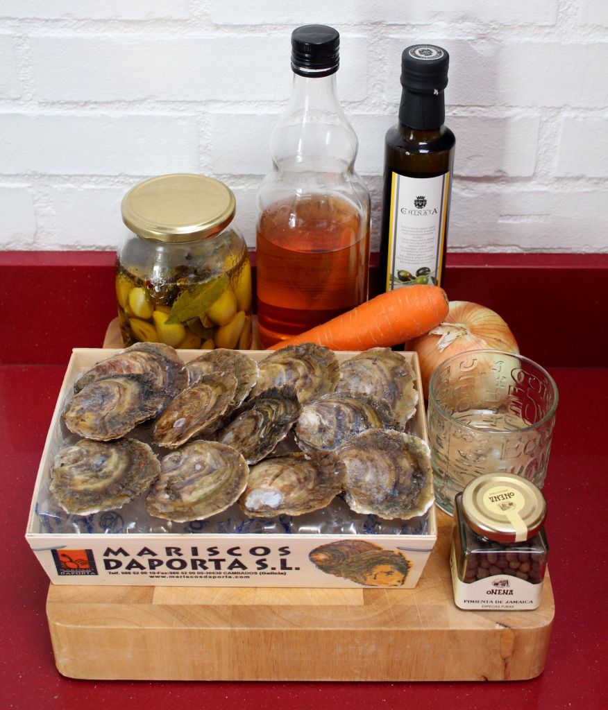 ostras escabechadas