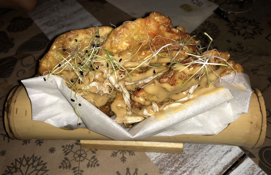 tortillita de camarones