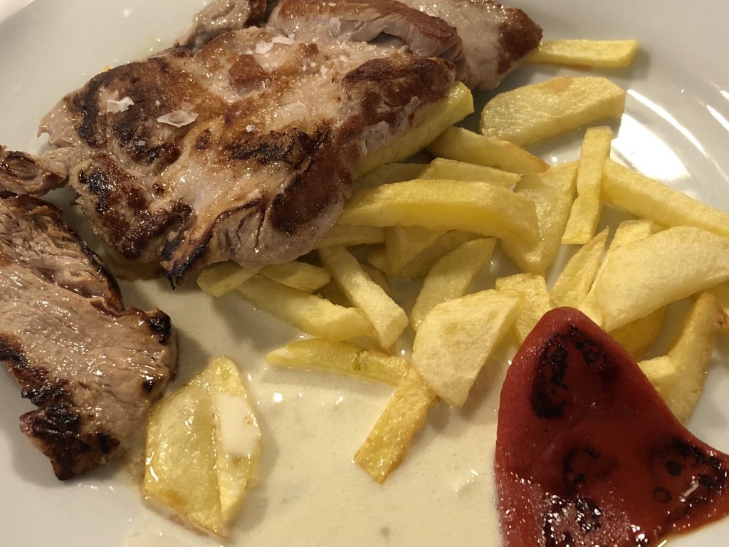 Solomillo a la Peral