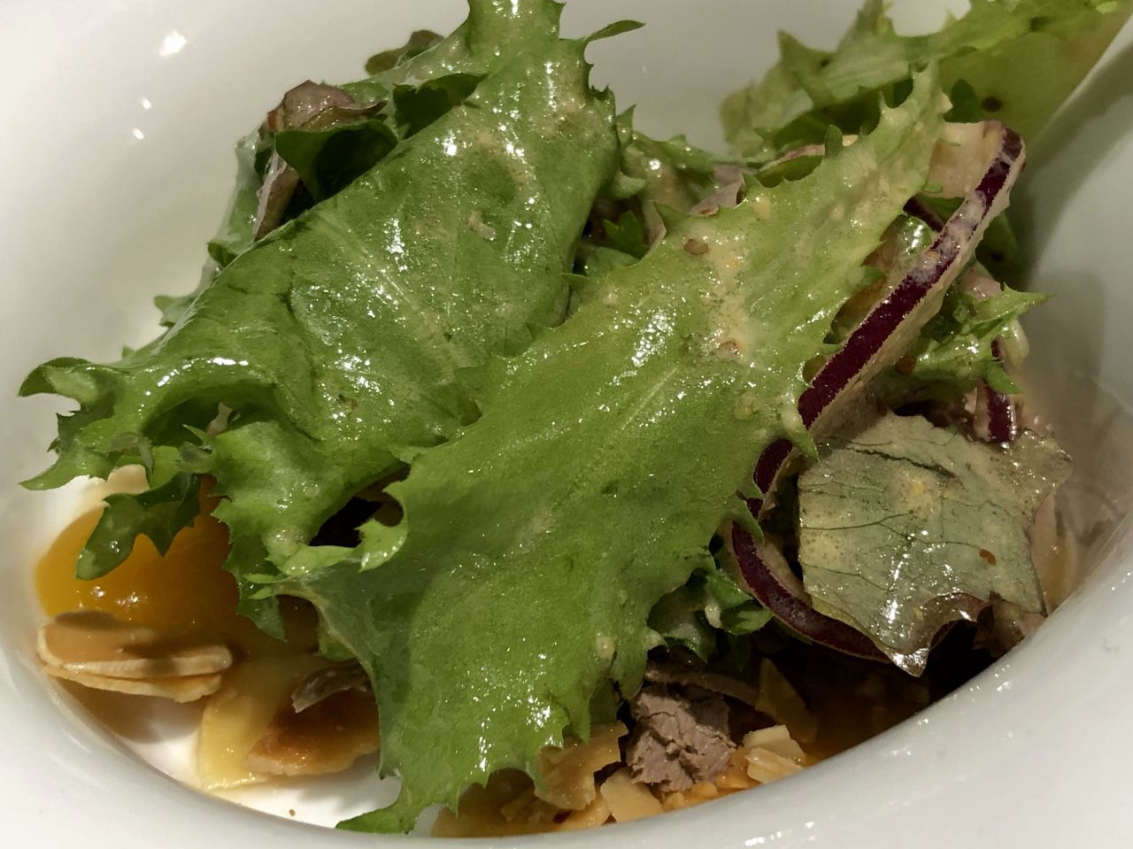 ensalada de higado