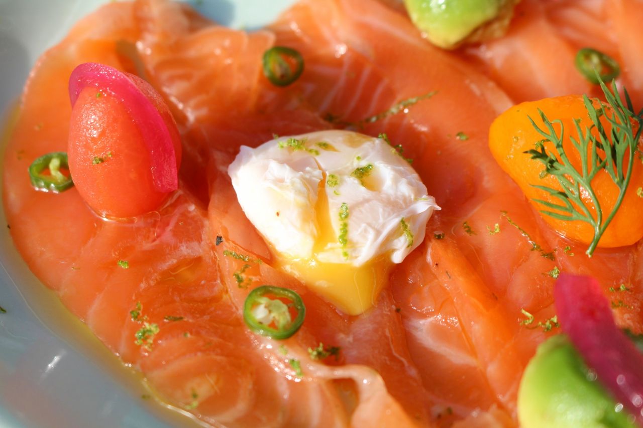 Ensalada de salmón