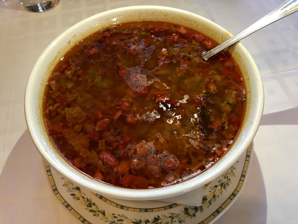 sopa de hígado