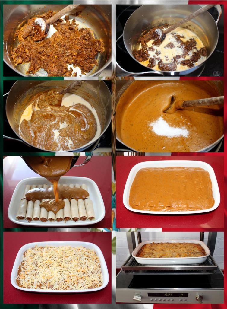 Canelones de Cochinita Pibil