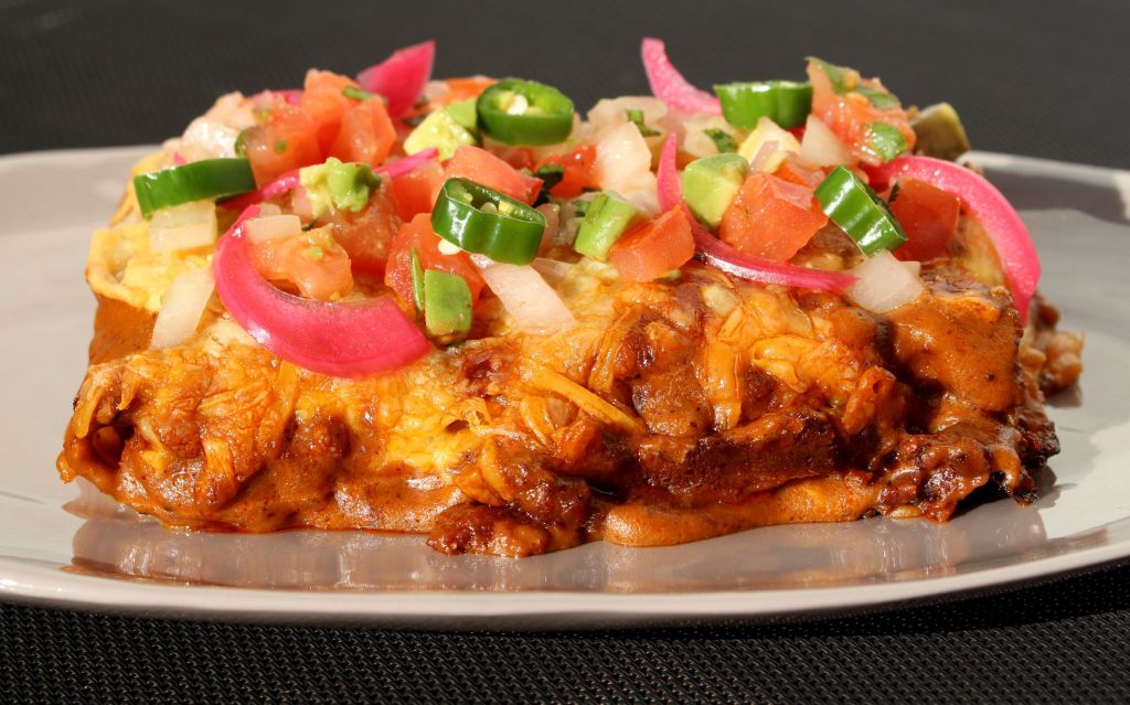 Canelones de Cochinita Pibil