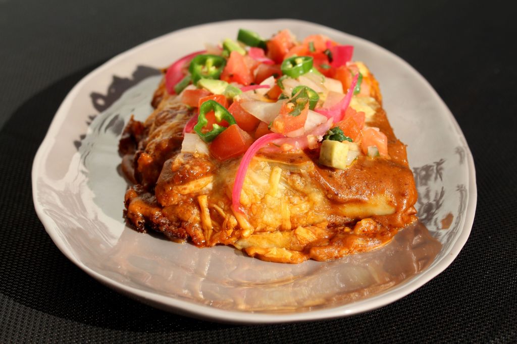Canelones de Cochinita Pibil
