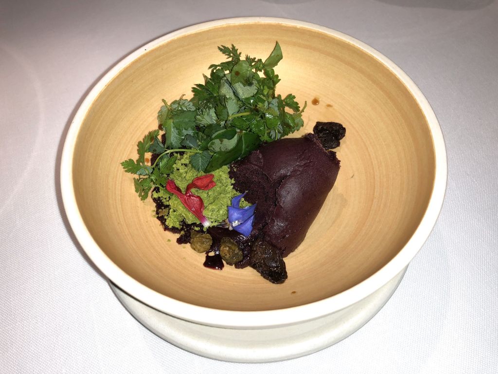 ensalada de moras y acederas