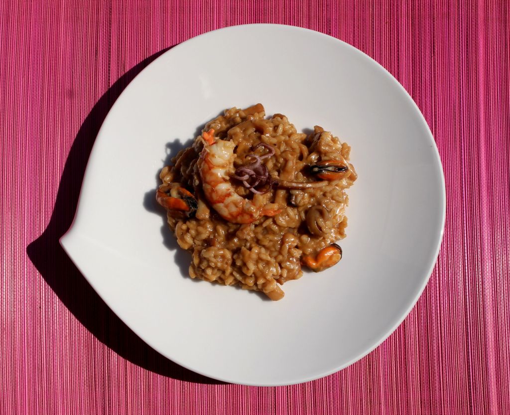 Risotto de marisco
