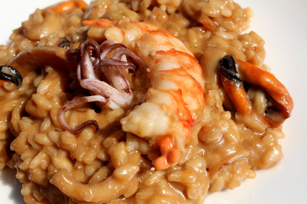 Risotto de marisco