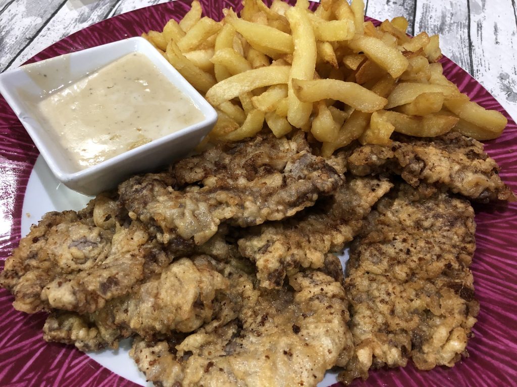 Escalopines al Cabrales