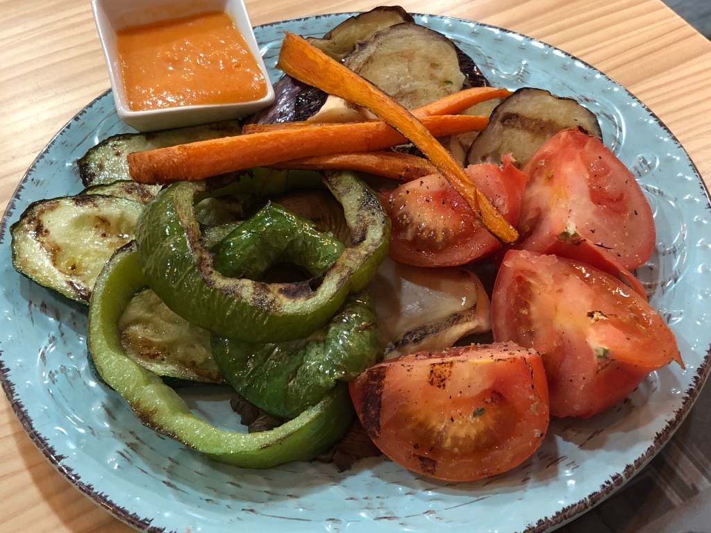 parrillada de verduras