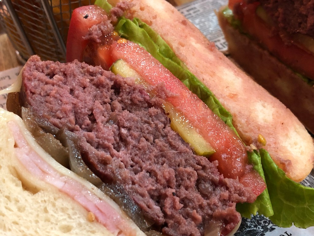 hamburguesa de canguro