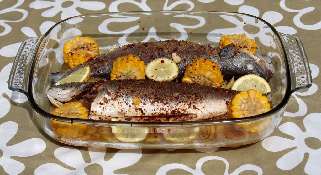 lubina al pisco sour chileno